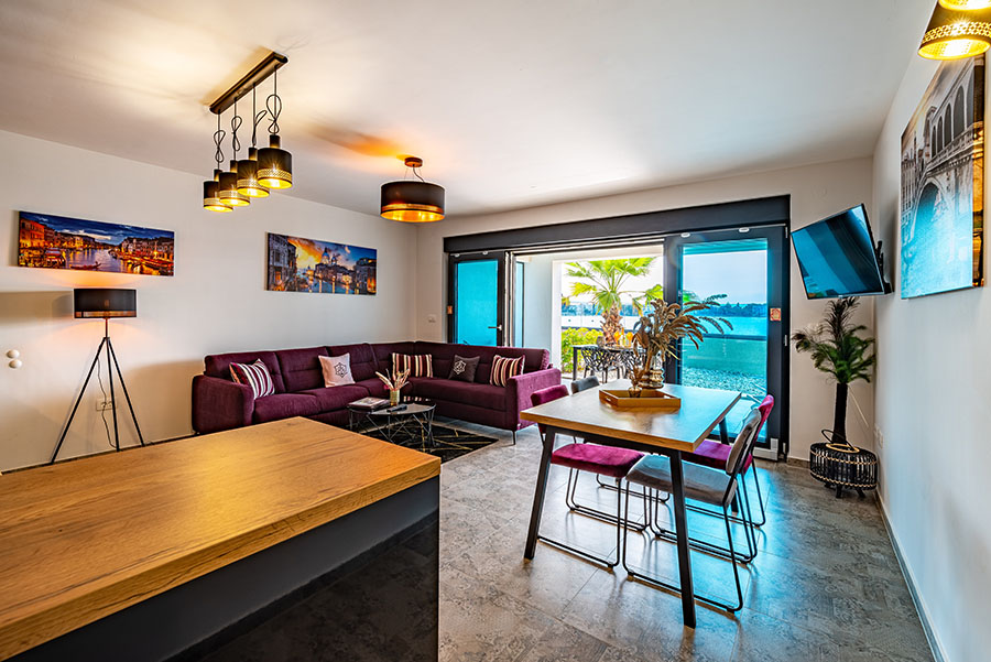 luxury apartments croatia sukosan with modern amenities