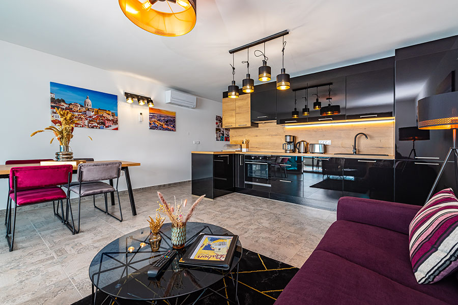luxury apartments croatia sukosan with modern amenities